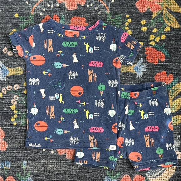 GAP Other - Gap Toddler Star Wars Shorts Pajamas, Size 2T